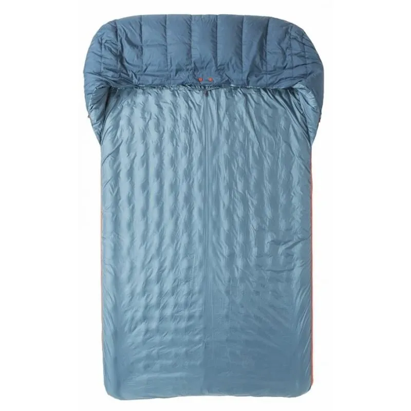 Saco de dormir doble Big agnes King Solomon 20 DW (Legion Blue)
