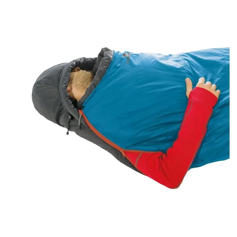 Saco de dormir Ferrino Nightec 800 (Azul/gris)