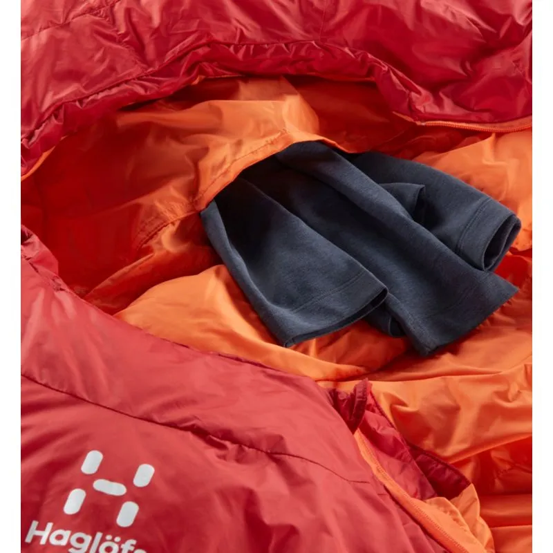 SACO DE DORMIR HAGLÖFS URSUS 9 (ROJO INTENSO)