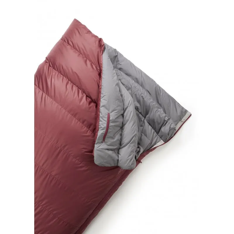 Saco de dormir Outpost 700 RAB (rojo sangre de buey)