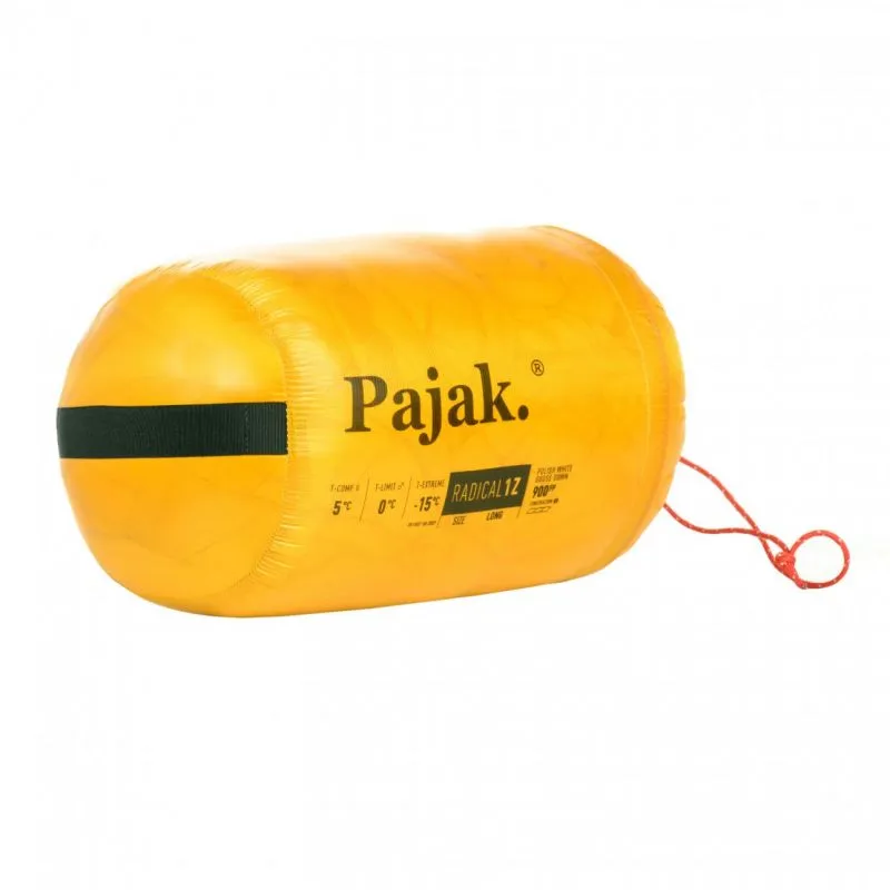 Saco de dormir Pajak Radical 1Z (amarillo)