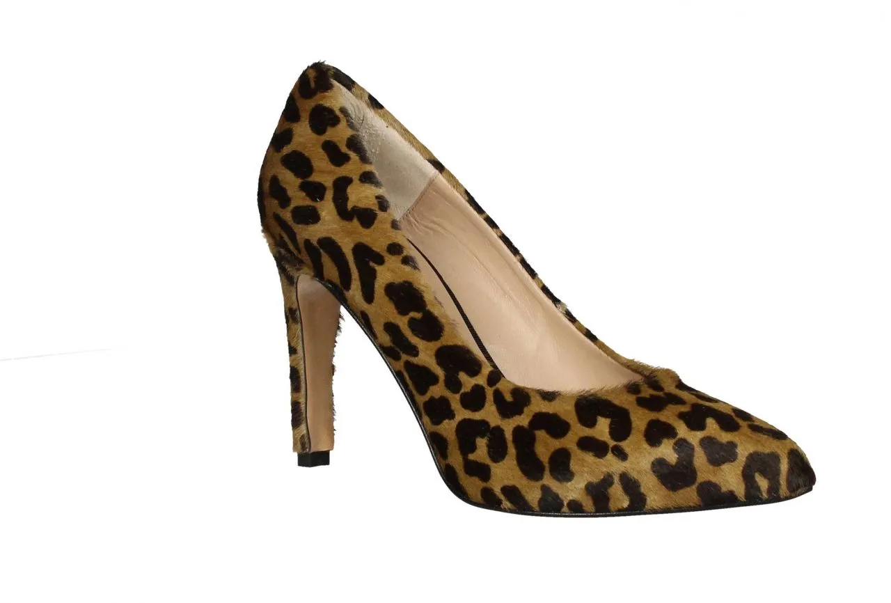Salon Clasico Leopardo Camel Tacon Alto
