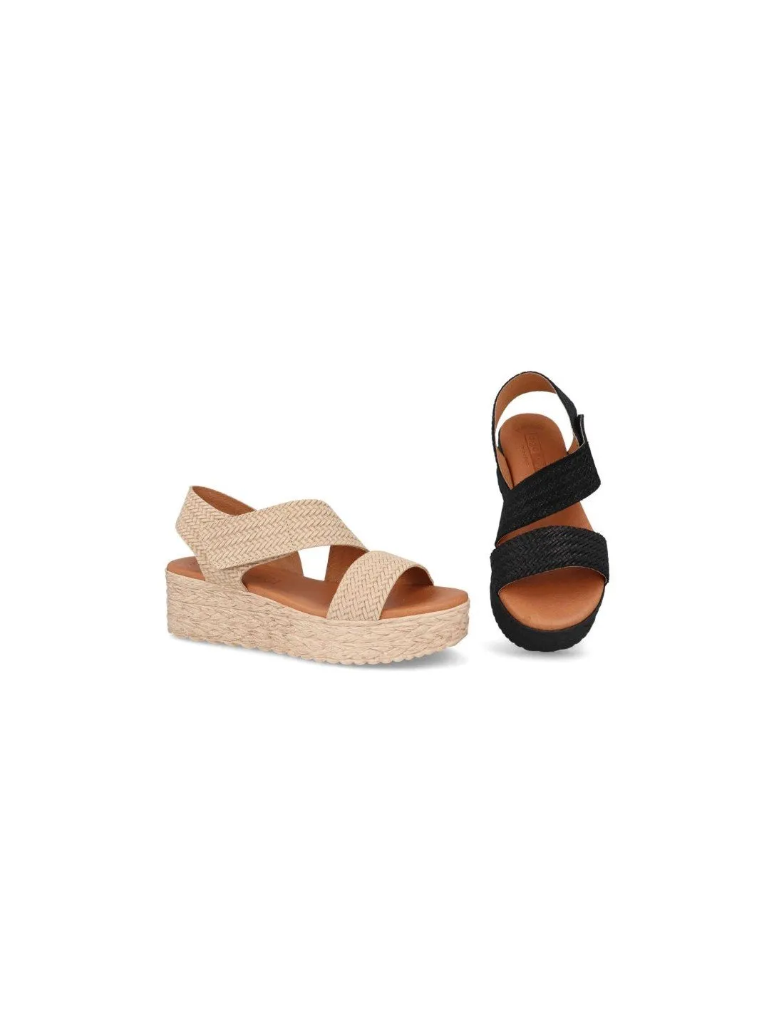 Sandalia mujer plataforma confort