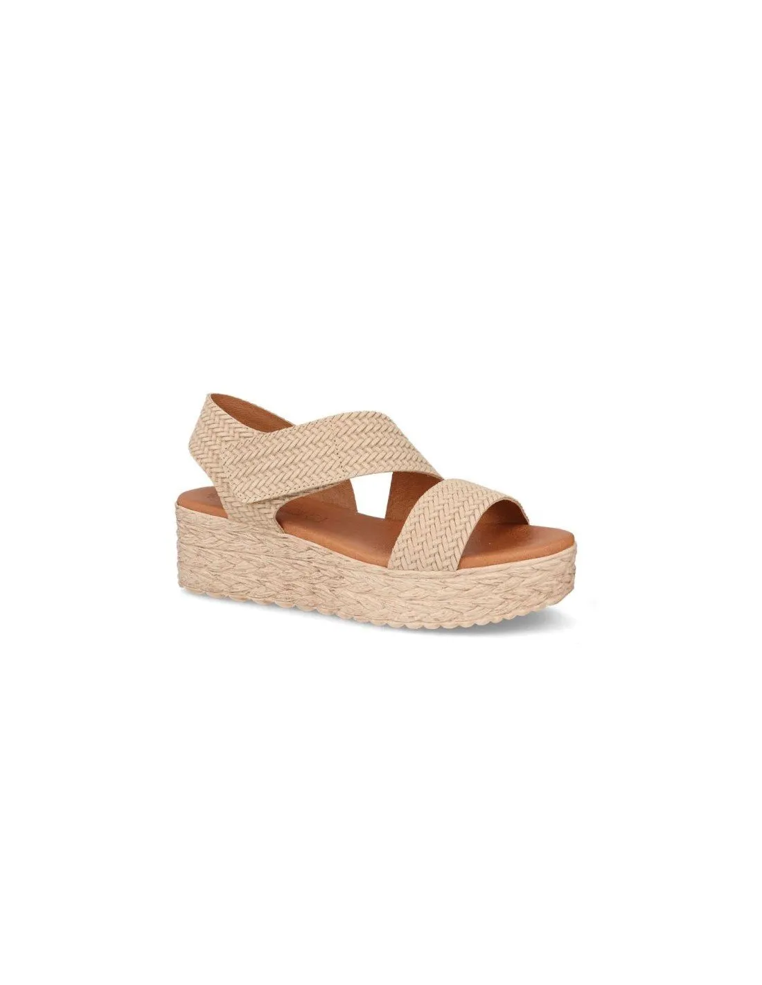 Sandalia mujer plataforma confort