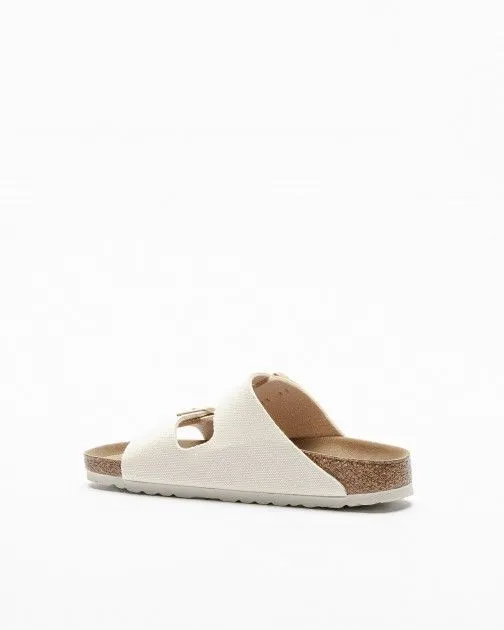 Sandalias Birkenstock Arizona Rivet Logo Beige