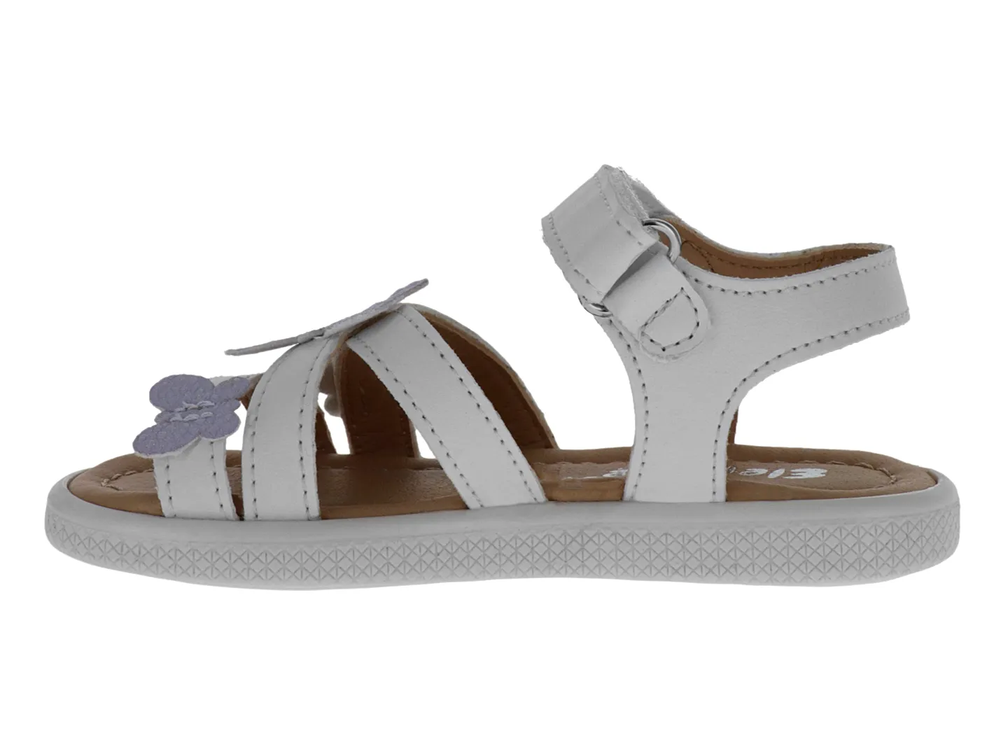 Sandalias Elefante 19504 Blanco Para Niña