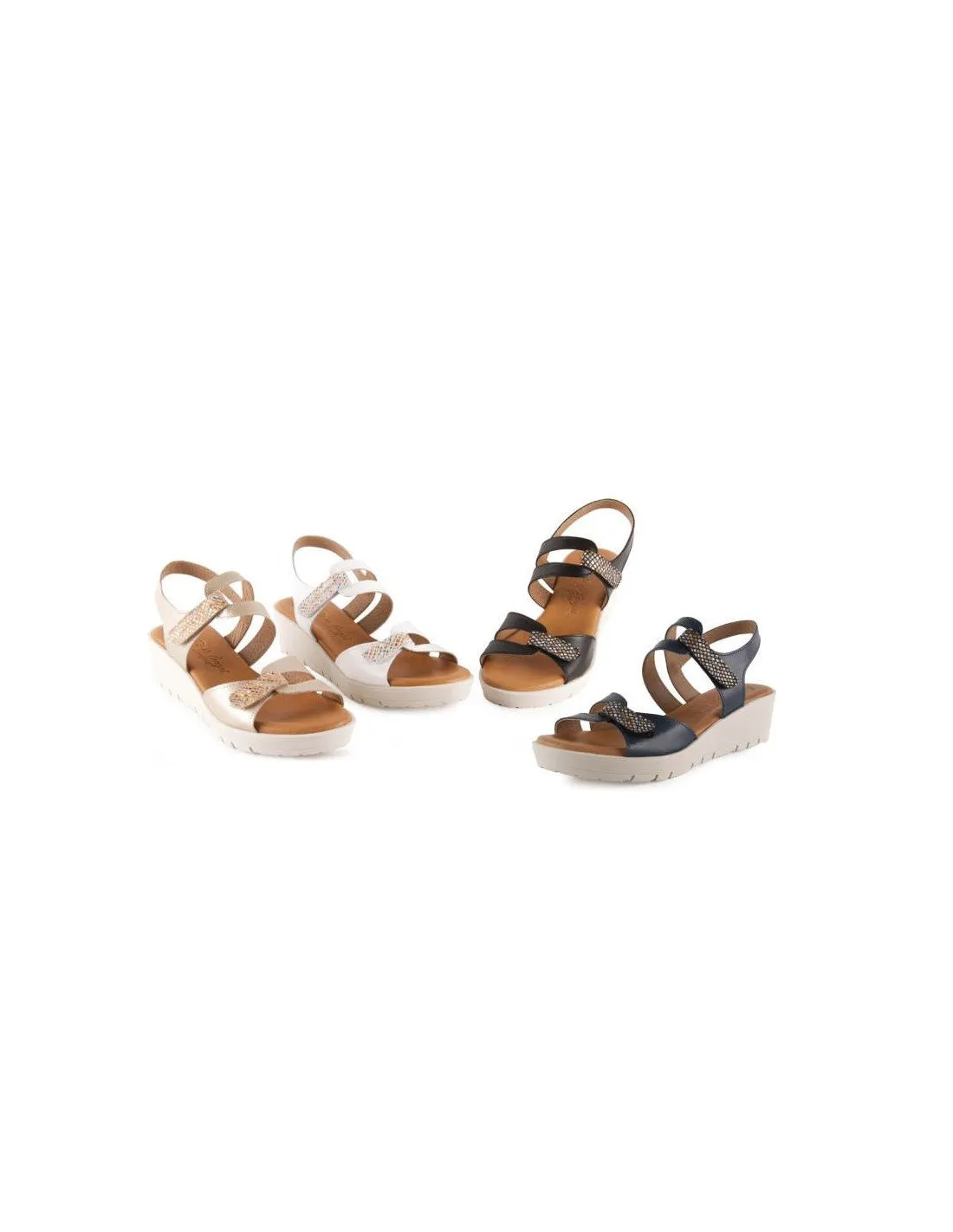Sandalias mujer cuña cómodas