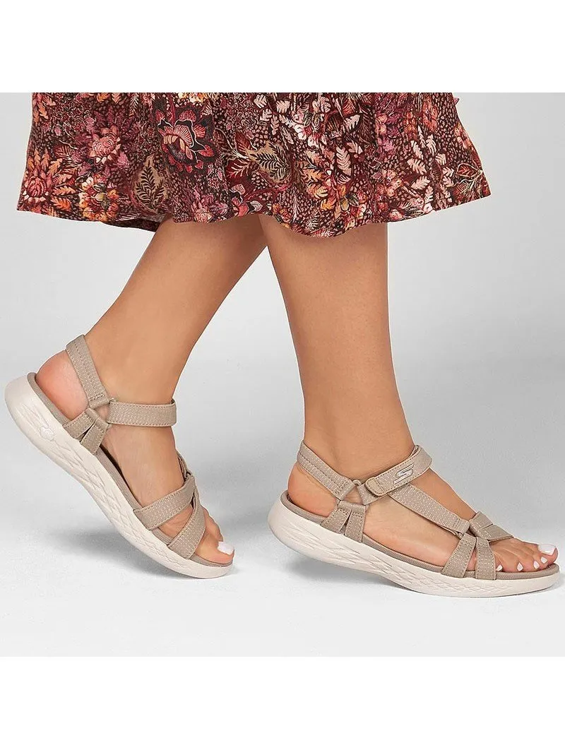 SANDALIAS SKECHERS ON THE GO 600 BRILLIANCY 15316 NAT