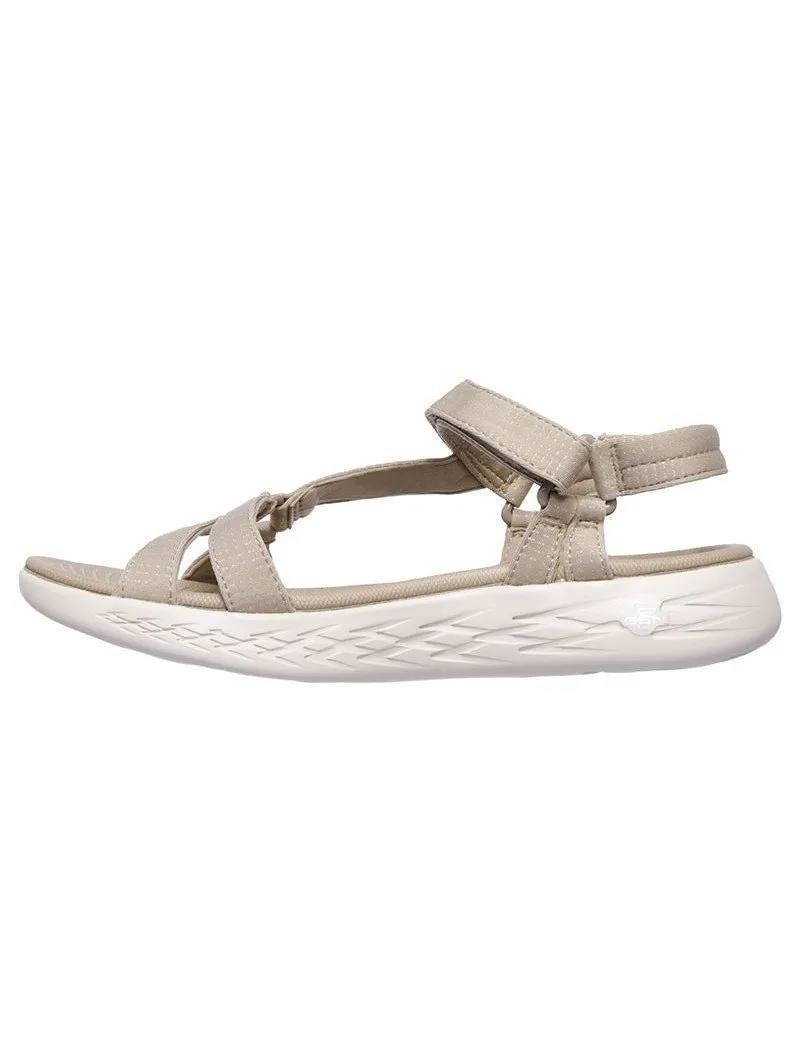 SANDALIAS SKECHERS ON THE GO 600 BRILLIANCY 15316 NAT
