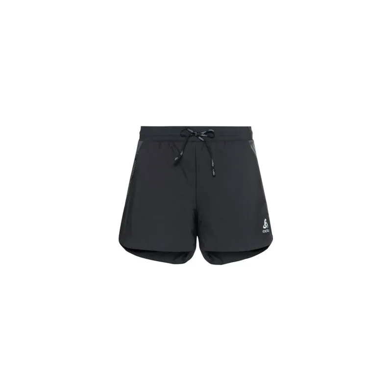 SHORT ODLO RUN EASY STHERMIC (NEGRO) MUJER
