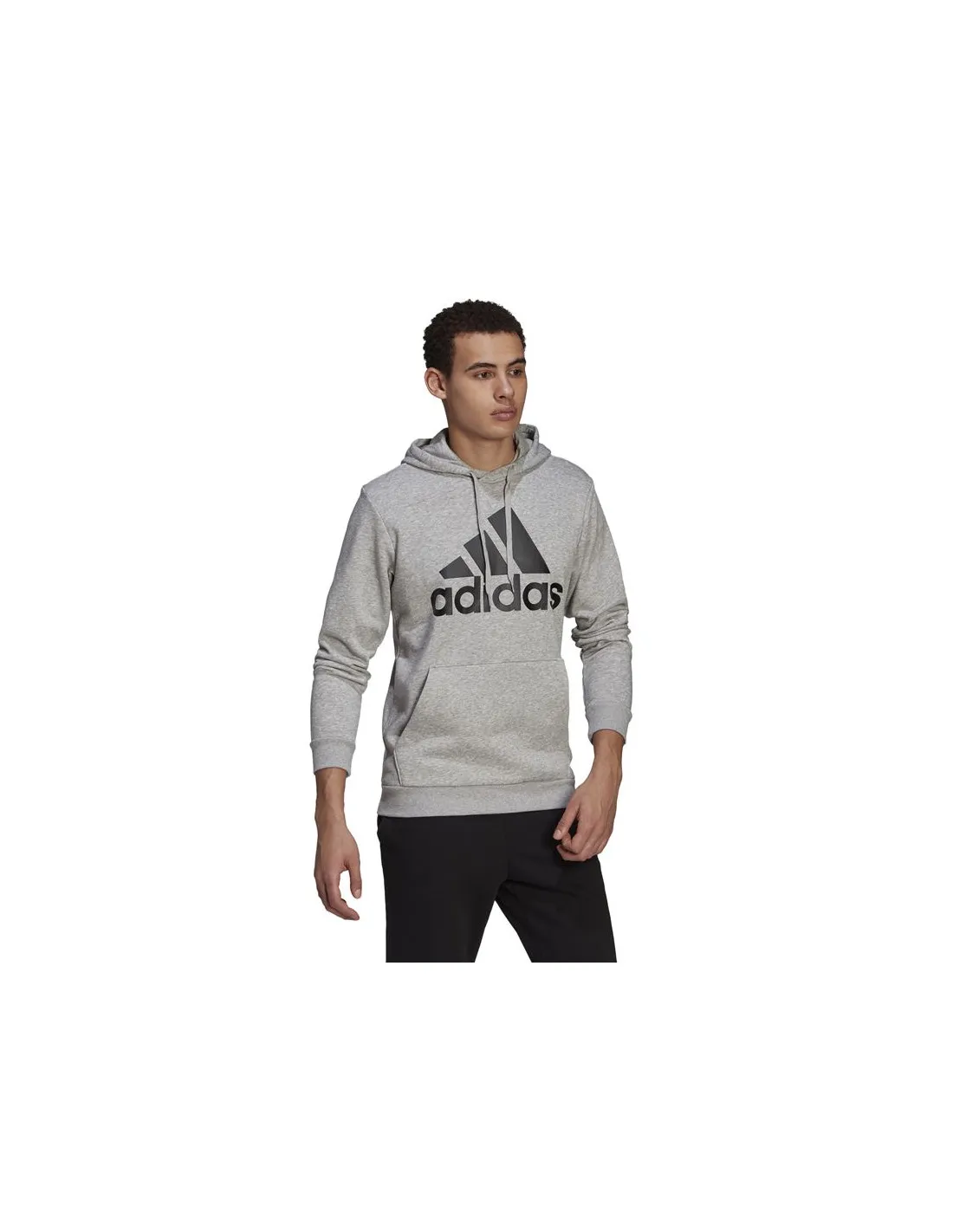 Sudadera adidas Essentials Fleece Big Logo M Grey
