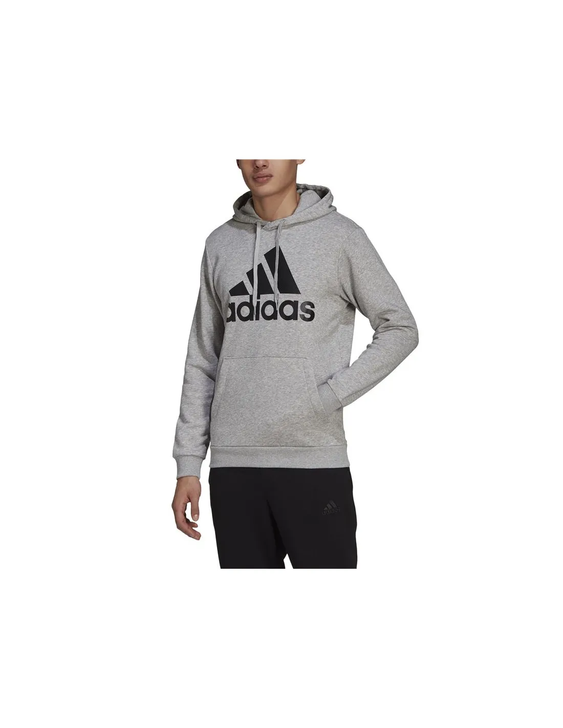 Sudadera adidas Essentials Fleece Big Logo M Grey
