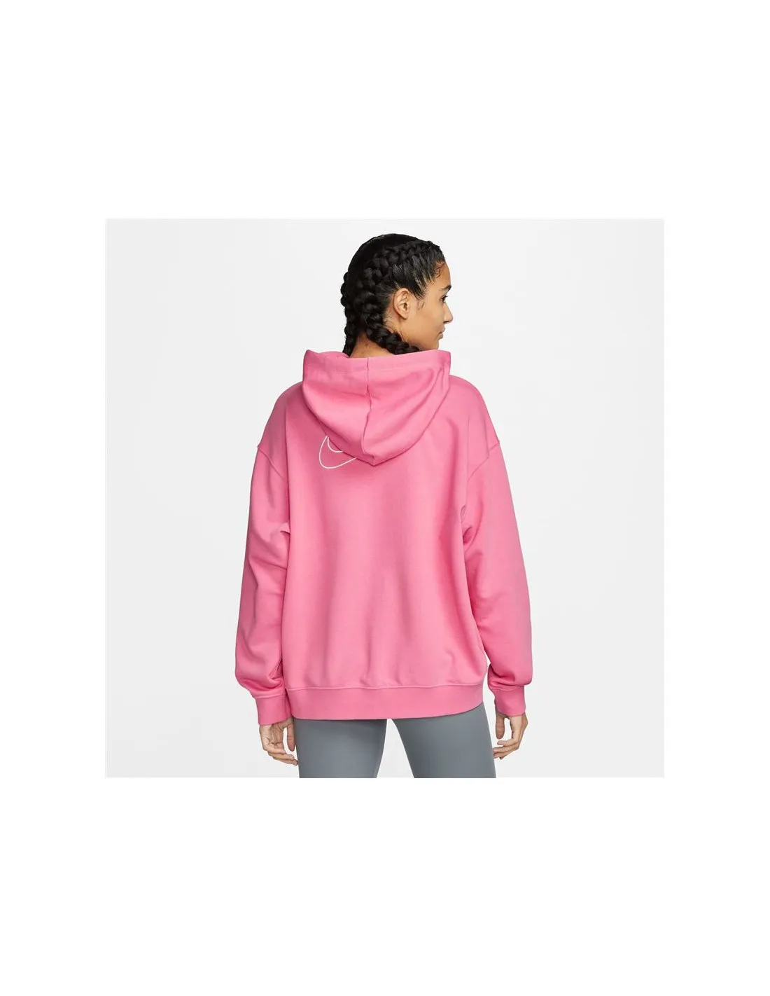 SUDADERA DE FITNESS NIKE DRIFIT GET FIT MUJER PK