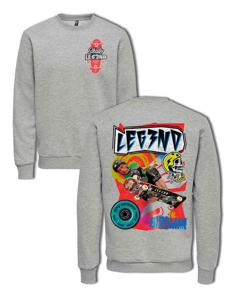 Sudadera Legend Tony Hawk gris