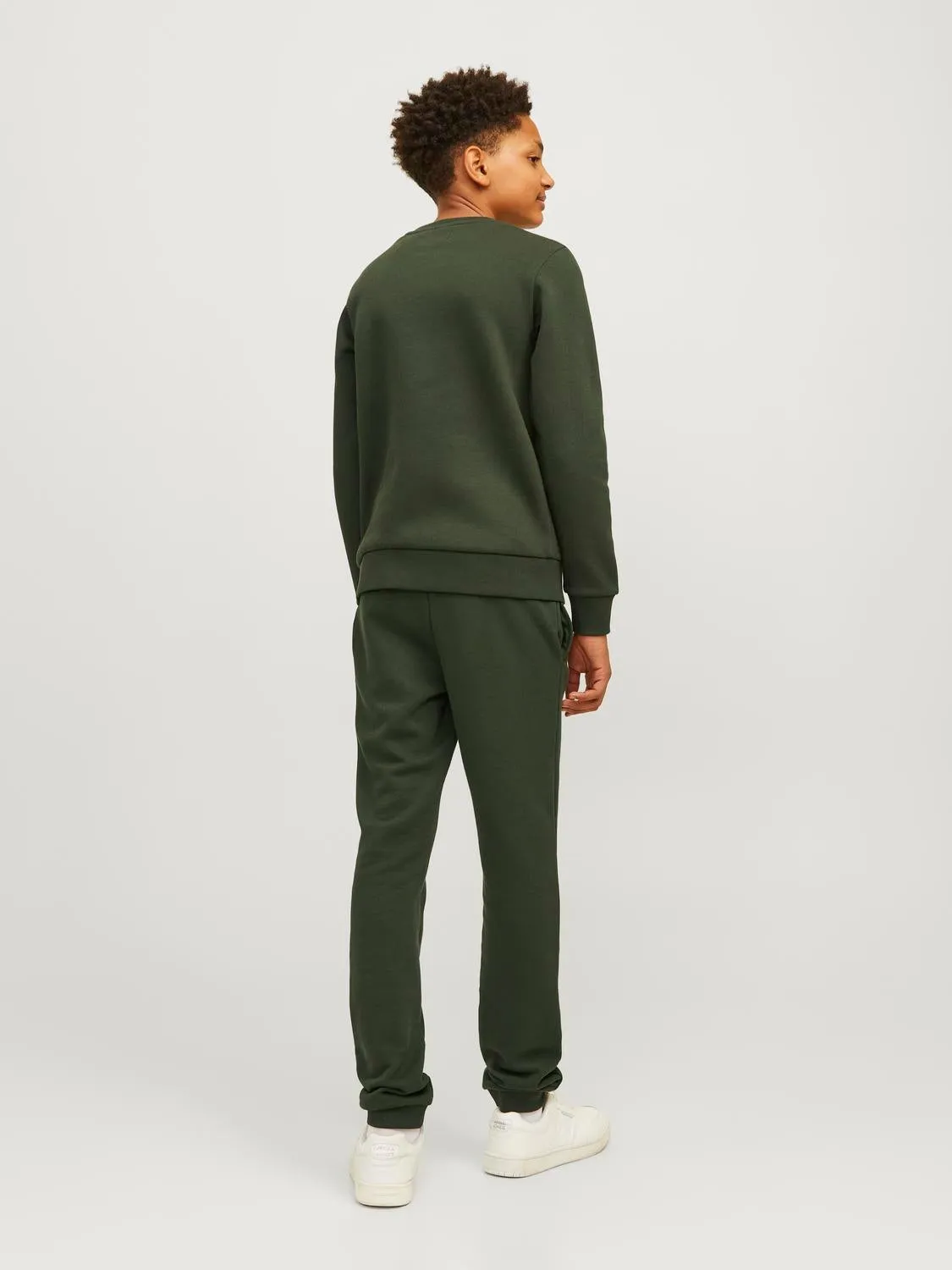 Sudadera Logotipo Bebés | Verde oscuro | Jack & Jones®