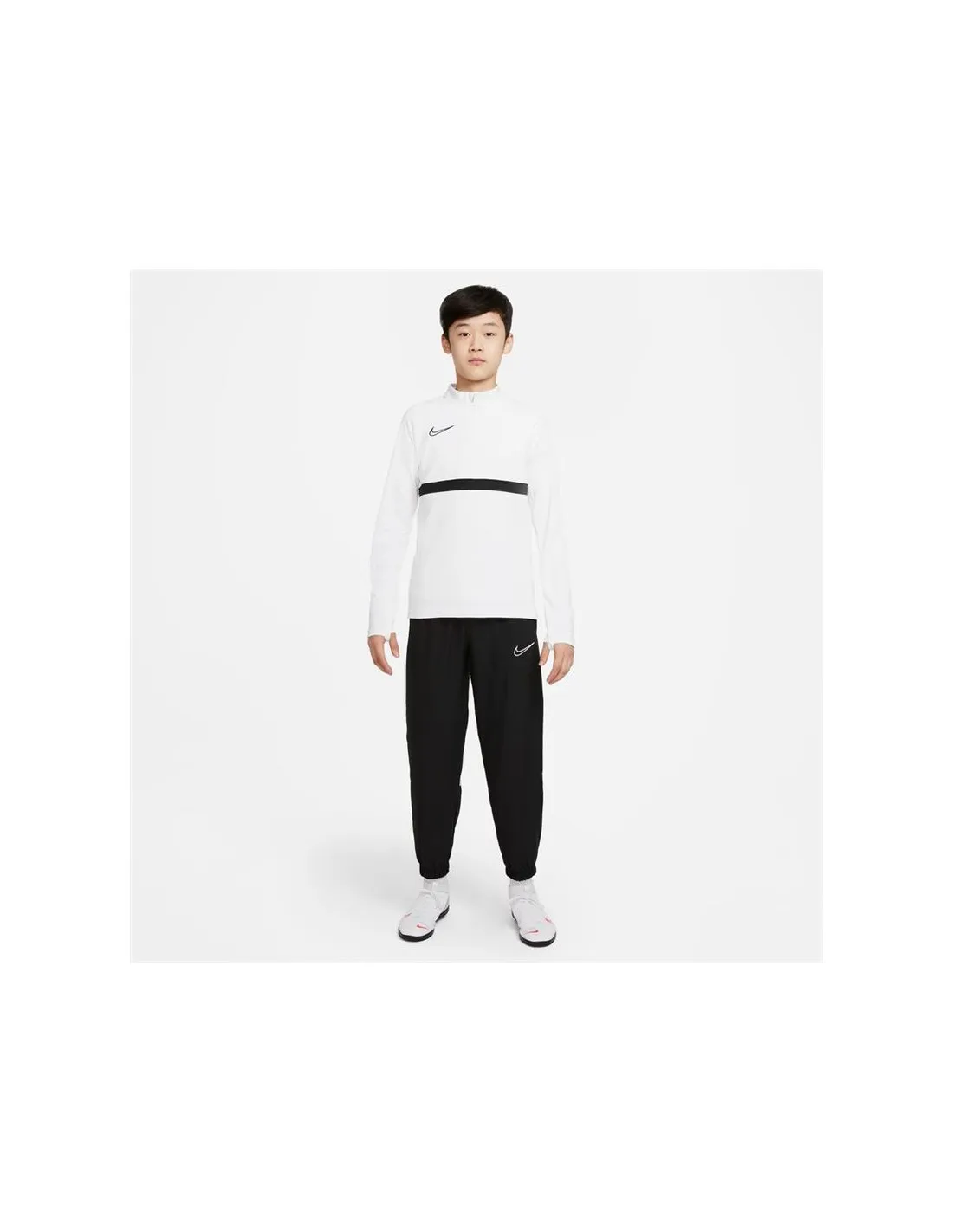 SUDADERA NIKE DRIFIT ACADEMY NIñO WH