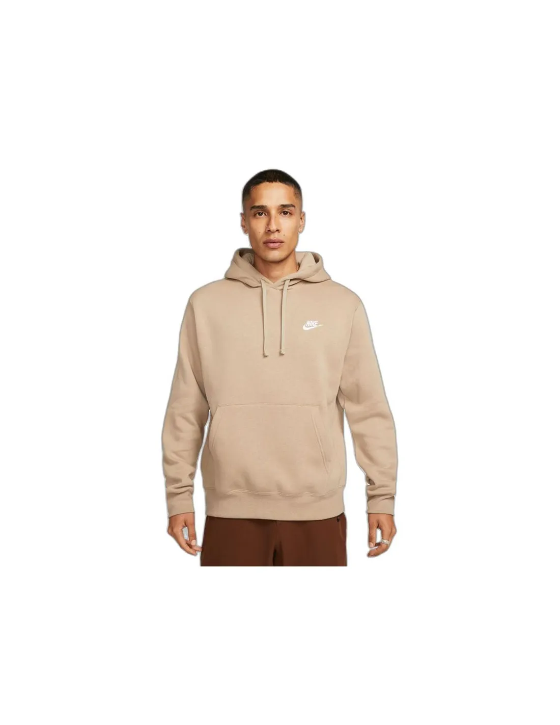 Sudadera Nike Sportswear Club beige Hombre