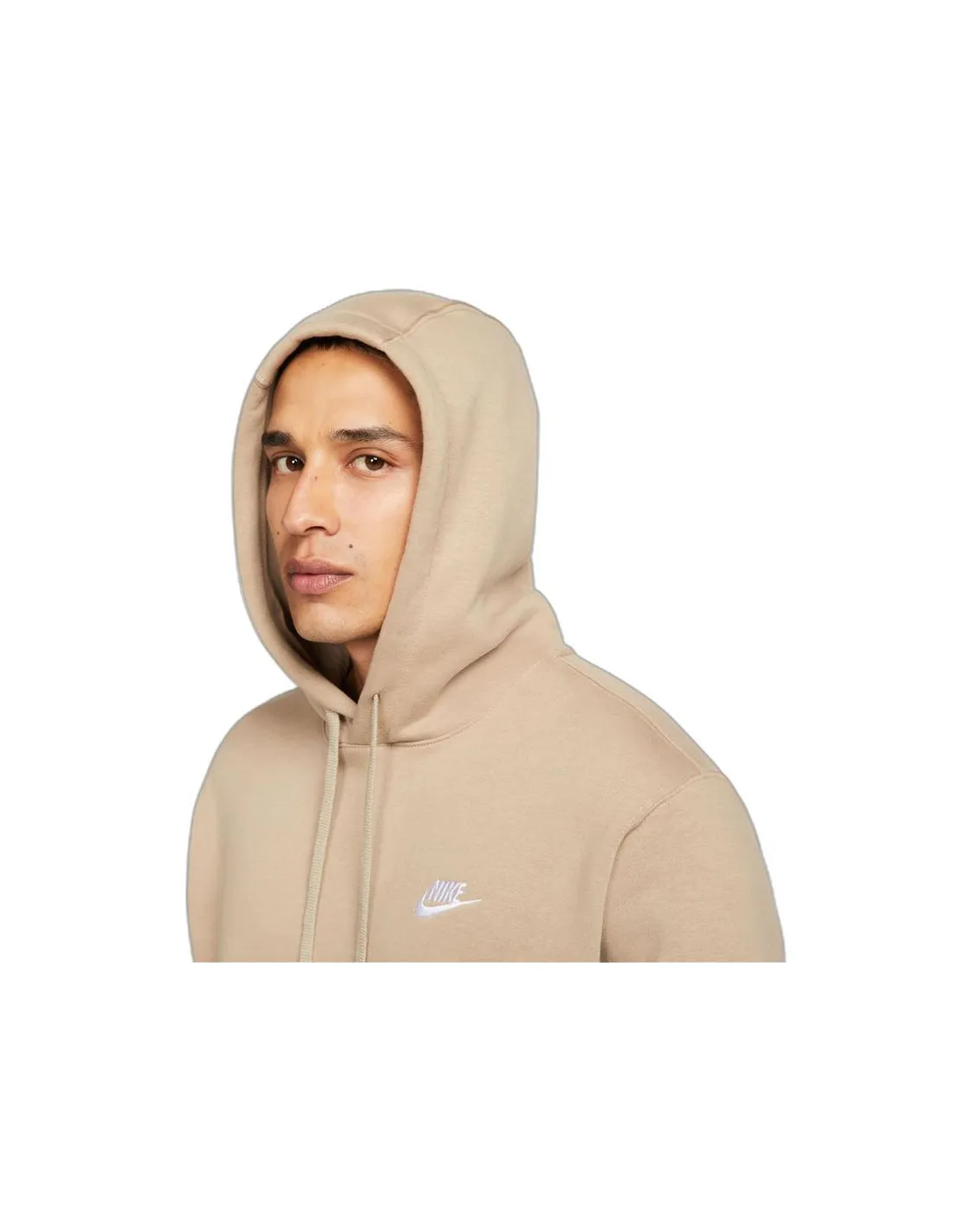 Sudadera Nike Sportswear Club beige Hombre