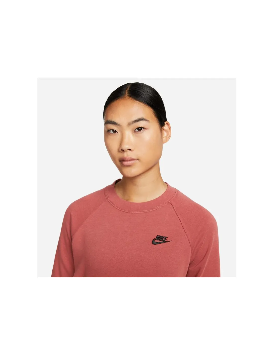 Sudadera Nike Sportswear Essential rosa Mujer