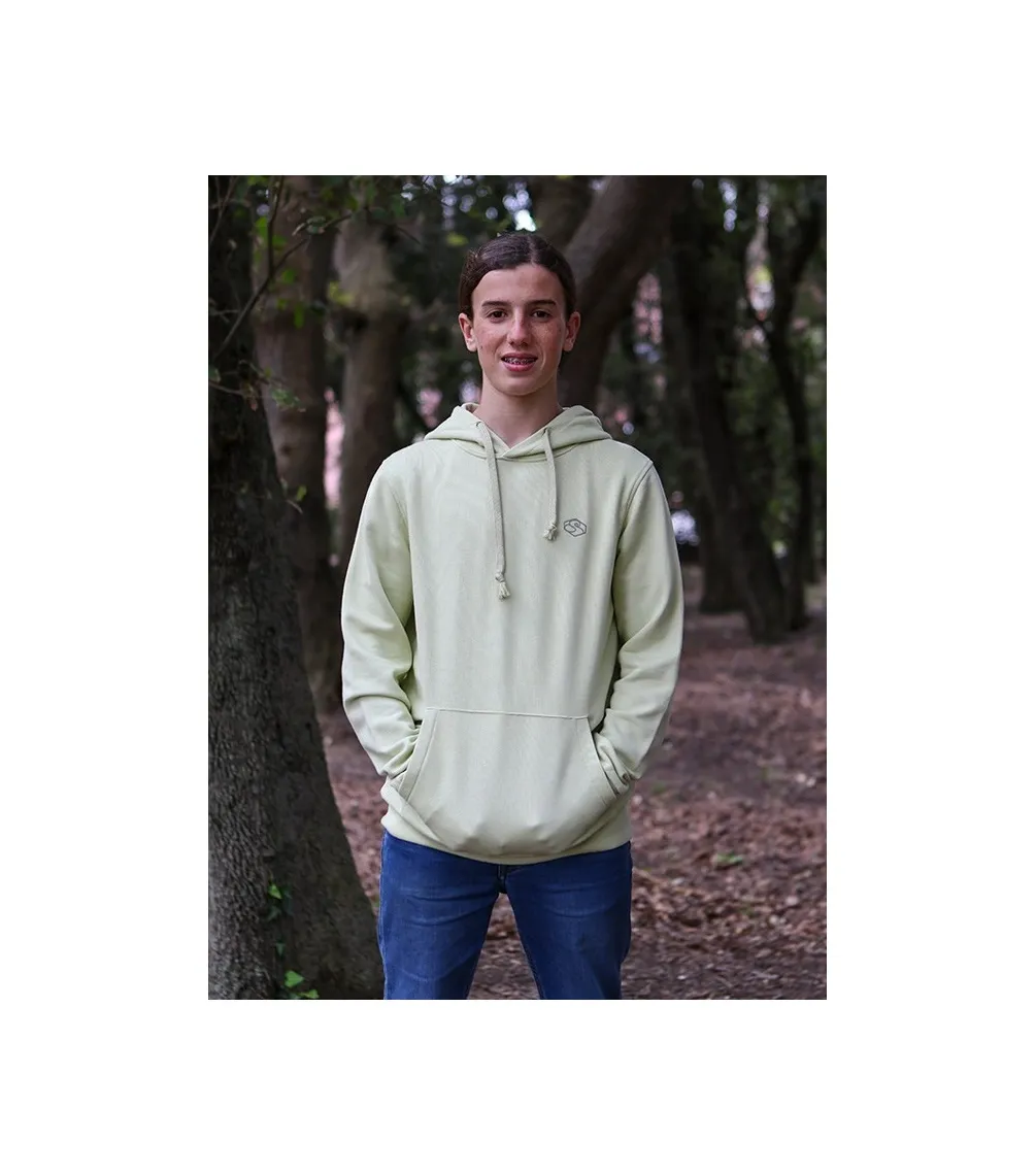 SUDADERA STYLING LINES  VERDED TE