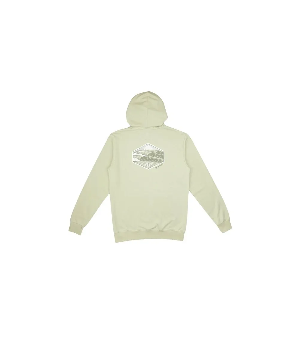 SUDADERA STYLING LINES  VERDED TE