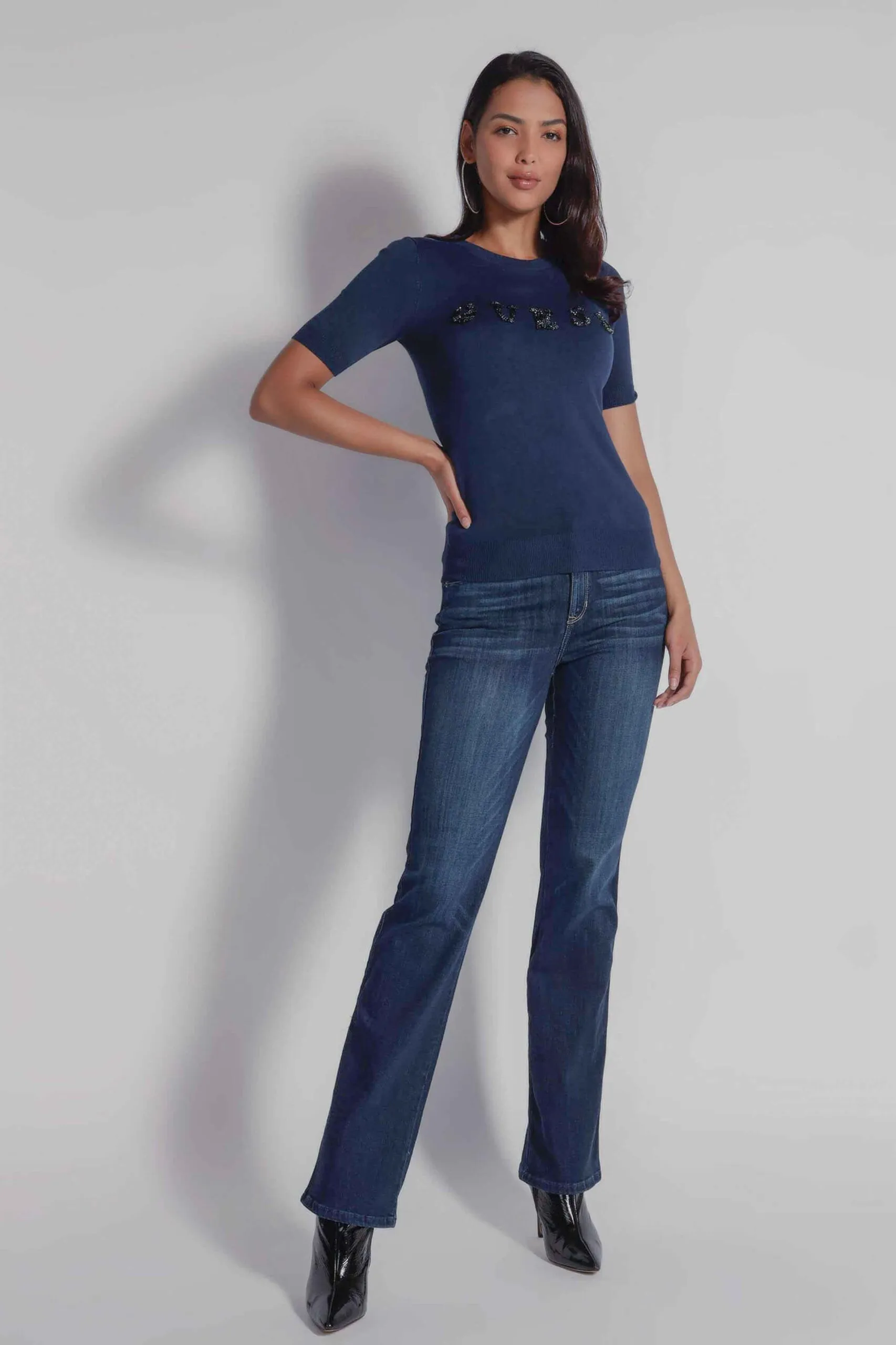 Suéter para mujer de Guess Jeans – W3RR46Z2NQ2