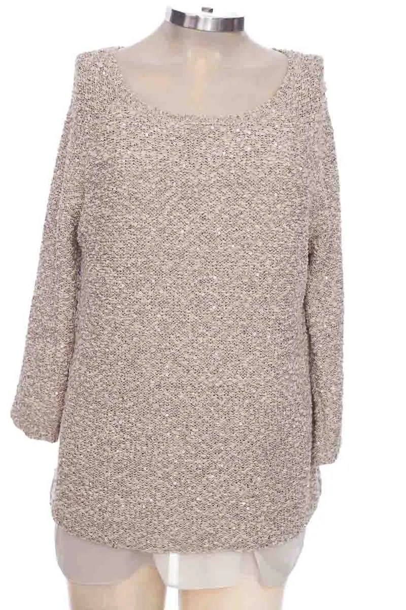 SWEATER COLOR BEIGE  ZARAKNIT