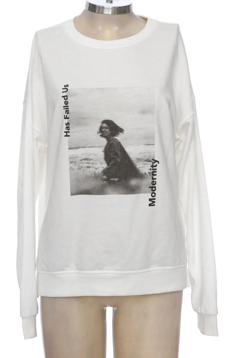 SWEATER COLOR BLANCO  OSTU