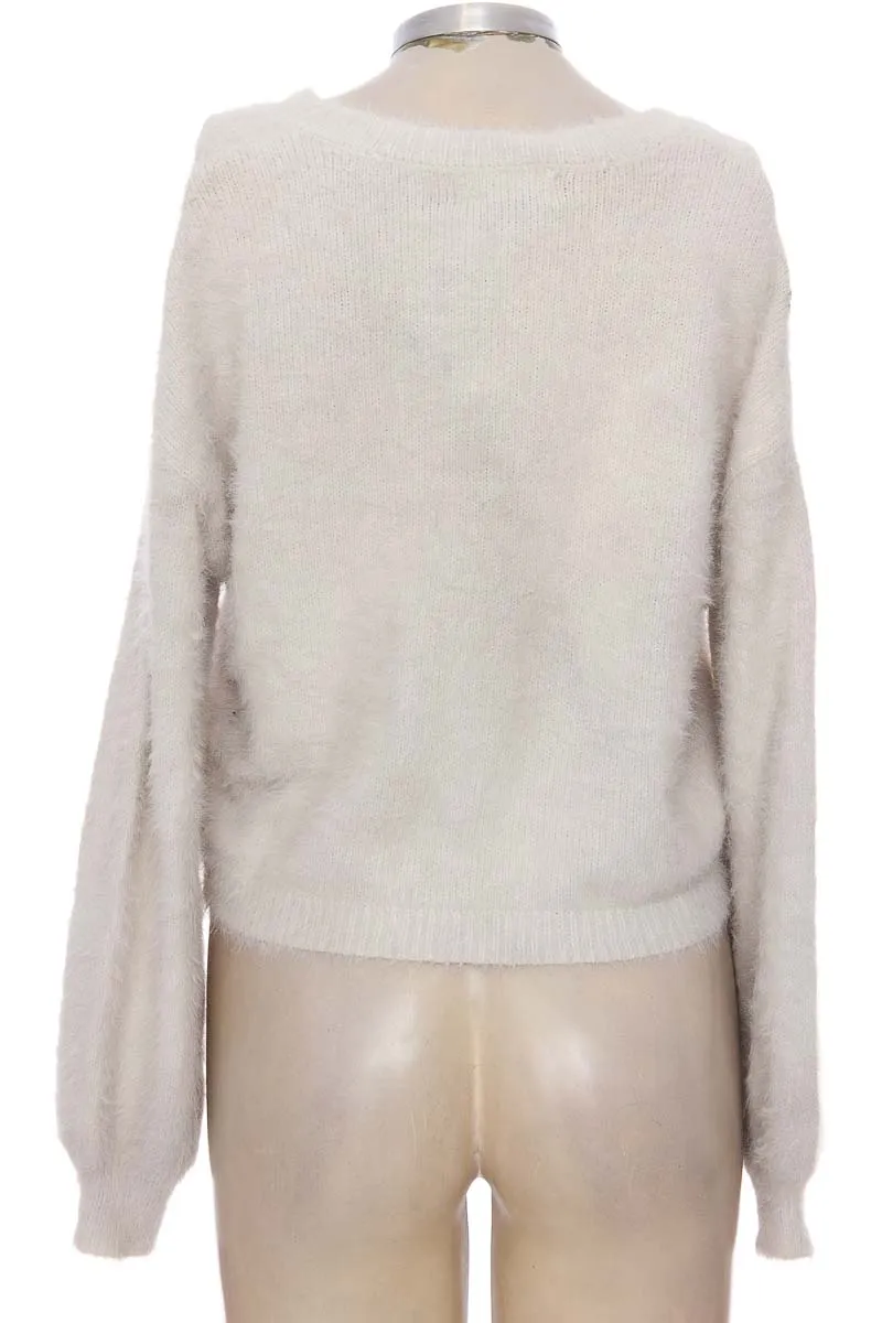 SWEATER COLOR BLANCO  STRADIVARIUS