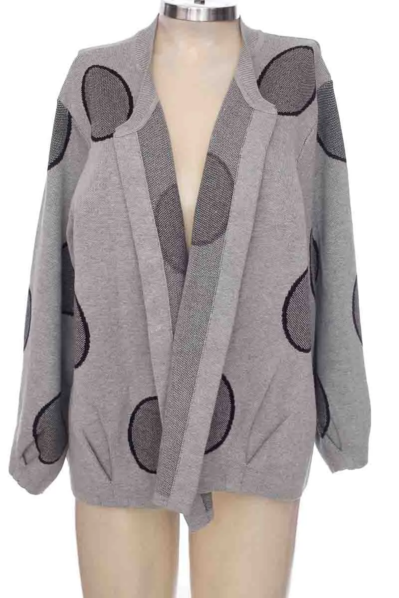 SWEATER COLOR GRIS  GRACE 