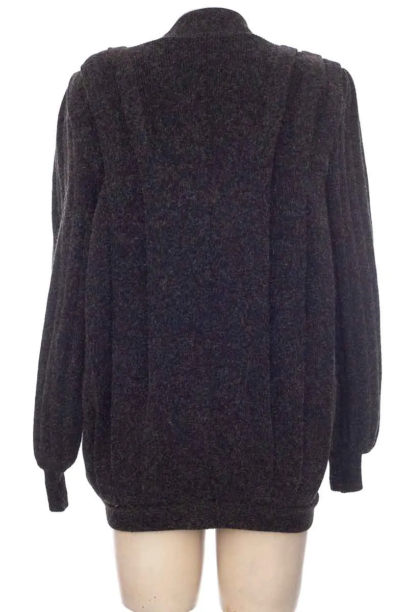 SWEATER COLOR NEGRO  POLYTEX
