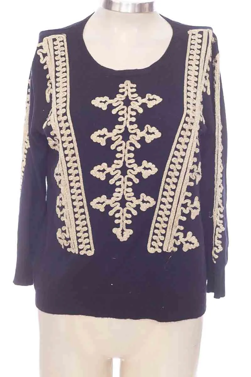SWEATER COLOR NEGRO  RAPSODIA