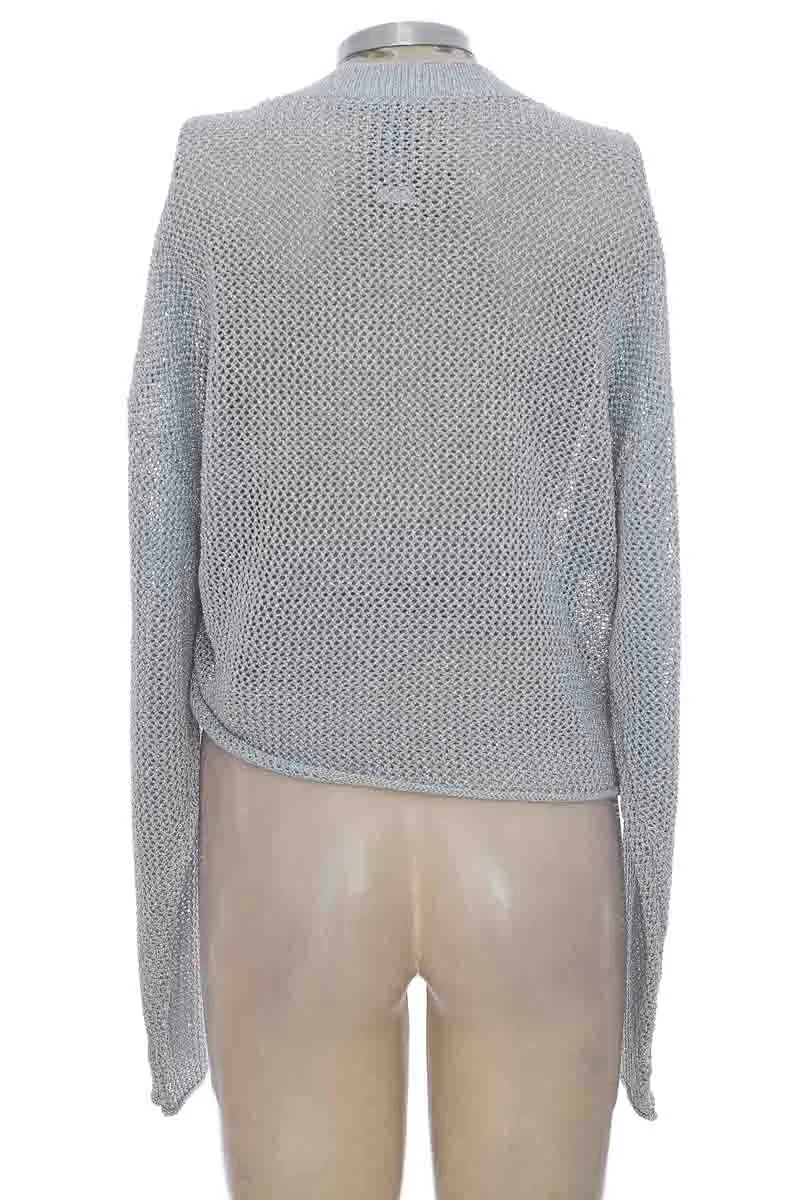 SWEATER COLOR PLATEADO  ZARA