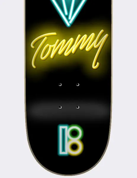 Tabla Skate PLAN B NEON TOMMY 8.25' X 32.125'