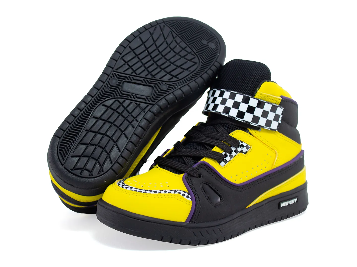 Tenis Newk 502 01 Amarillo Para Niño