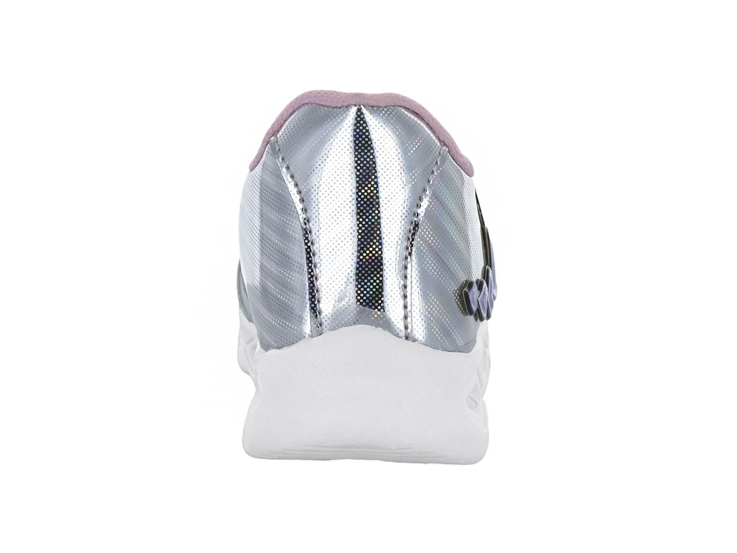 Tenis Overlofd 23 Plata Para Niña
