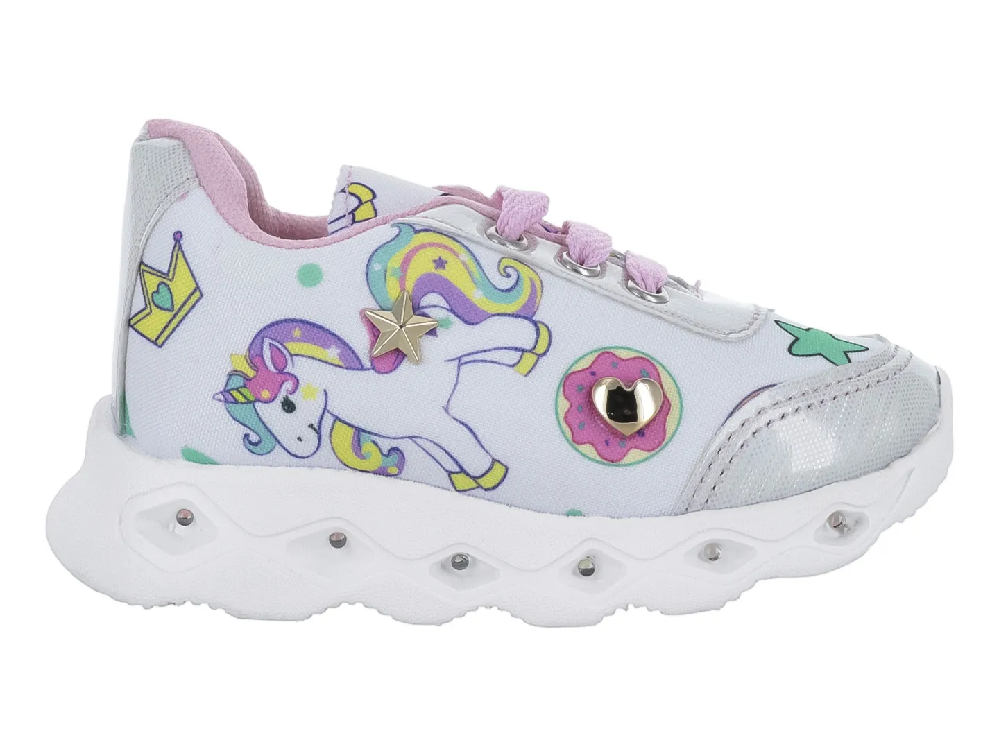 Tenis Overlofd 31 Blanco Para Niña