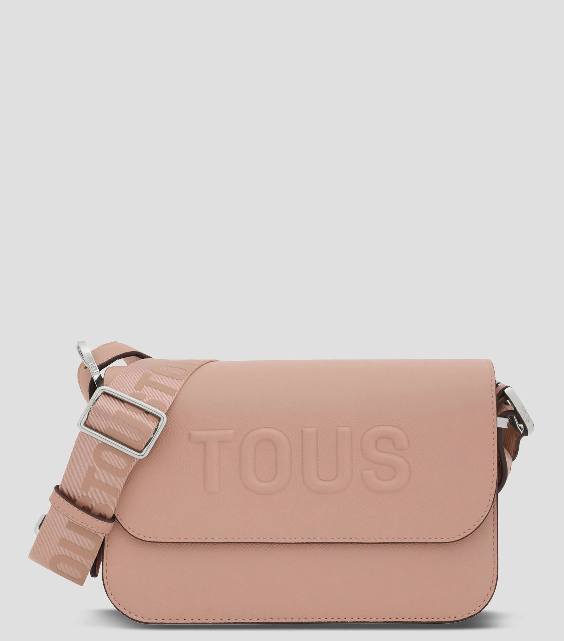 Tous Bolso crossbody café Brenda con logotipo Mujer