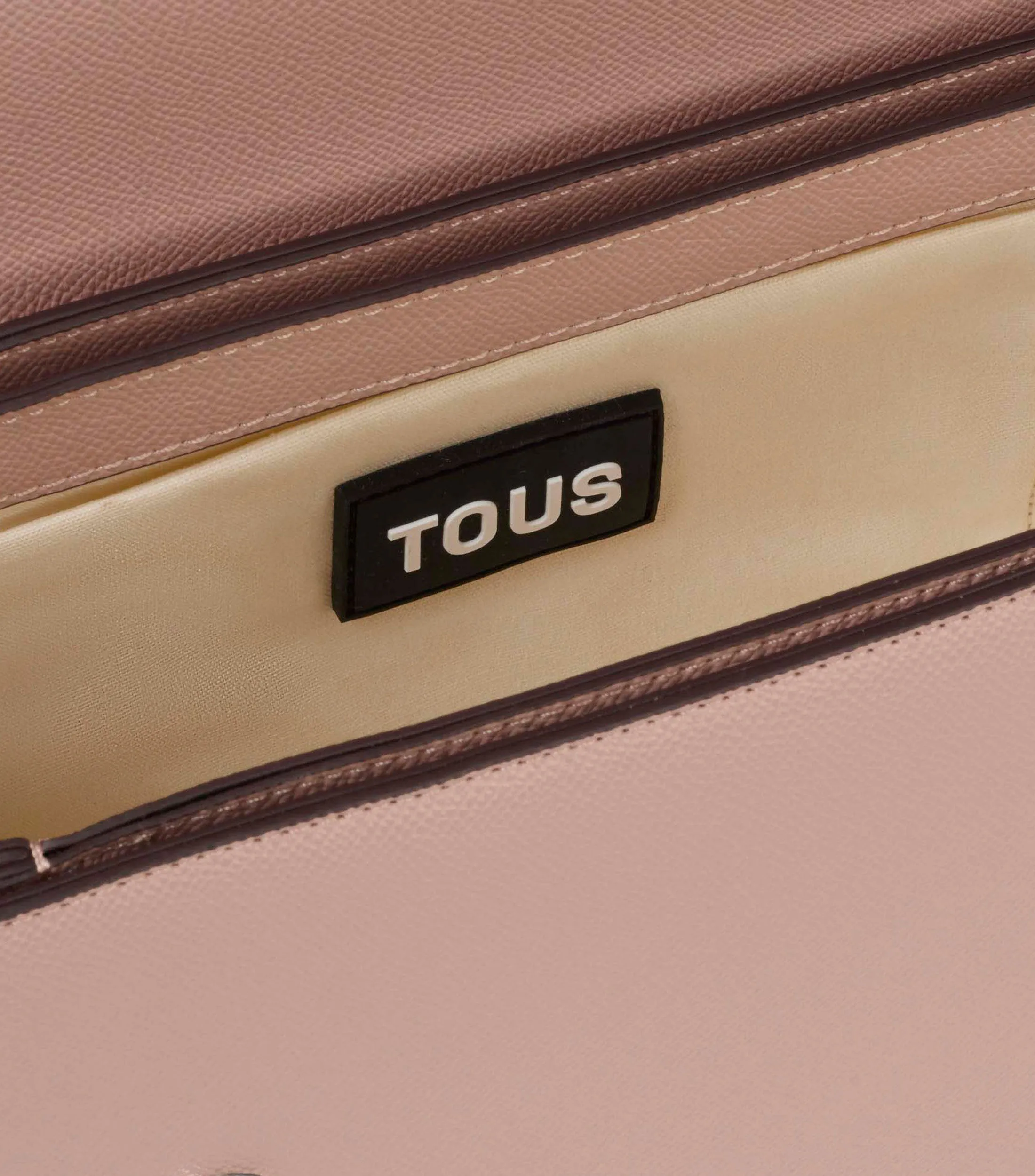 Tous Bolso crossbody café Brenda con logotipo Mujer