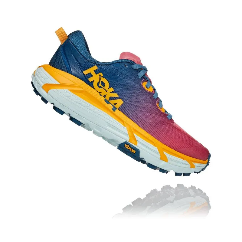 Trail Shoes Hoka One One Mafate Speed 3 (Moroccan Blue/Saffron) Mujer