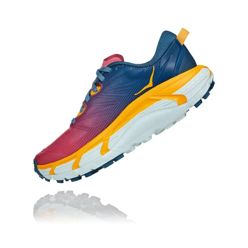 Trail Shoes Hoka One One Mafate Speed 3 (Moroccan Blue/Saffron) Mujer