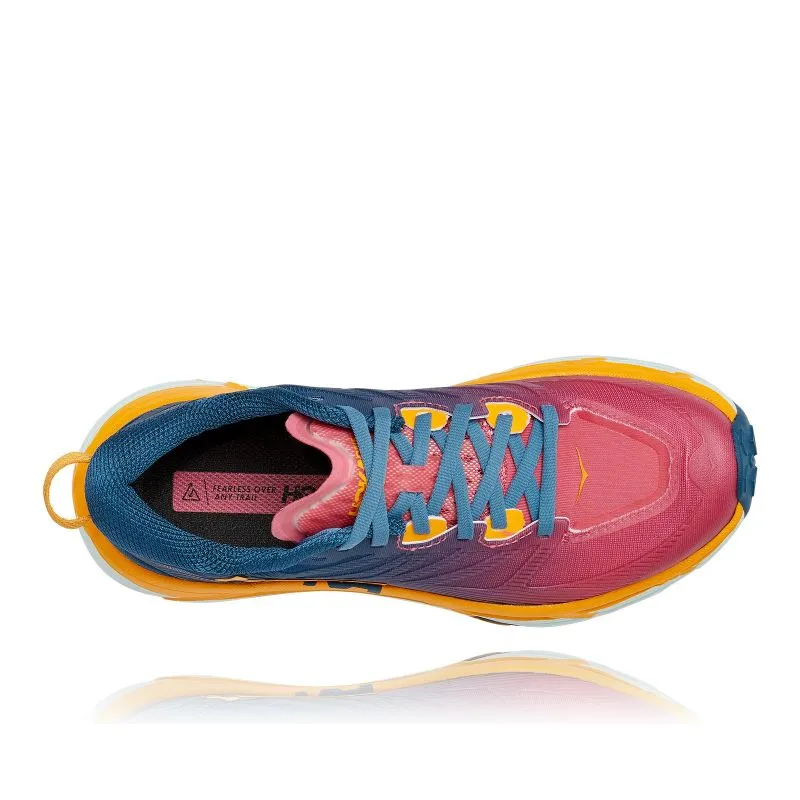 Trail Shoes Hoka One One Mafate Speed 3 (Moroccan Blue/Saffron) Mujer