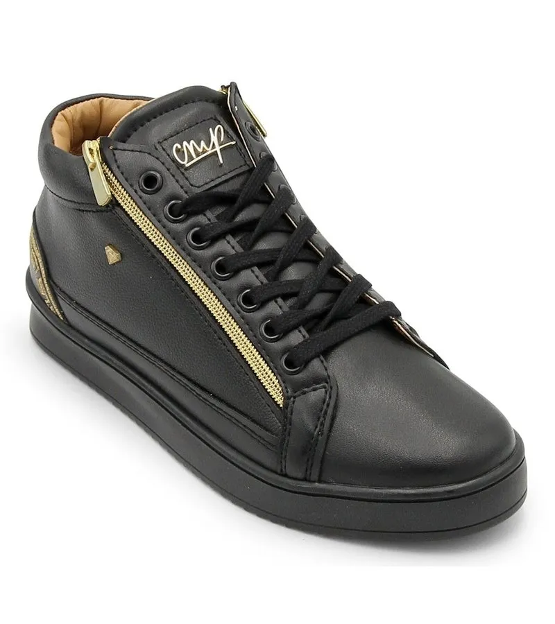 ULTIMA MODA DE ZAPATILLAS CESAR FULL BLACK  CMS98  NEGRO