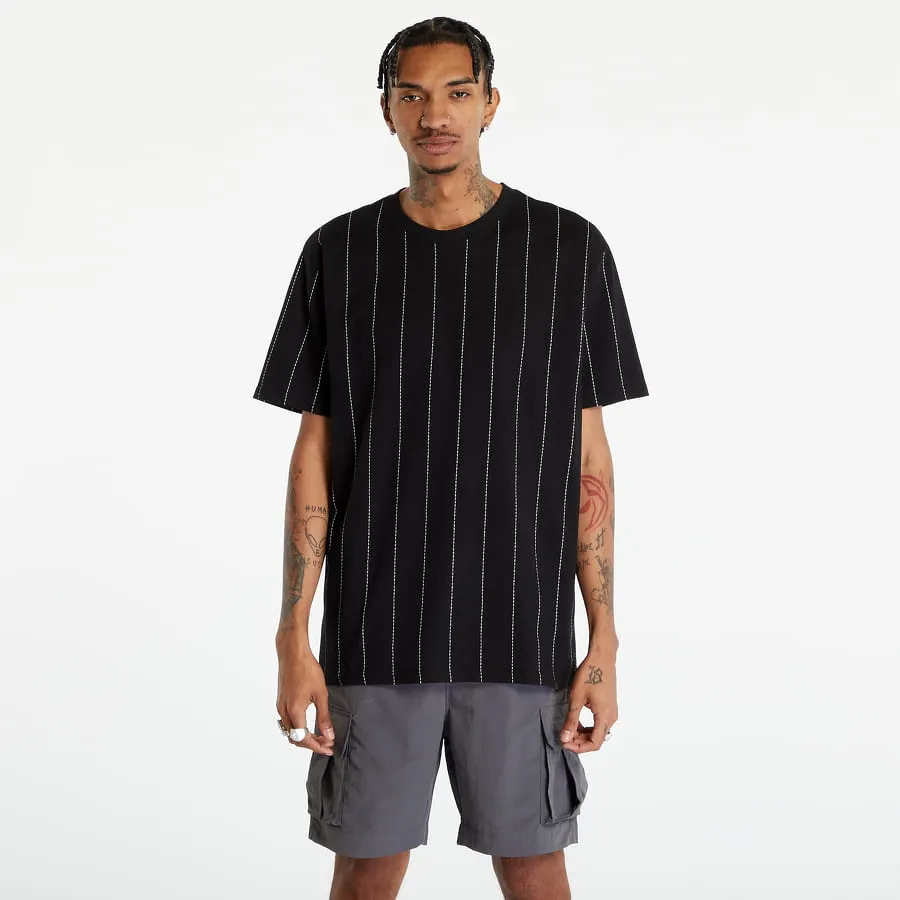 Urban Classics Oversized Pinstripe Tee