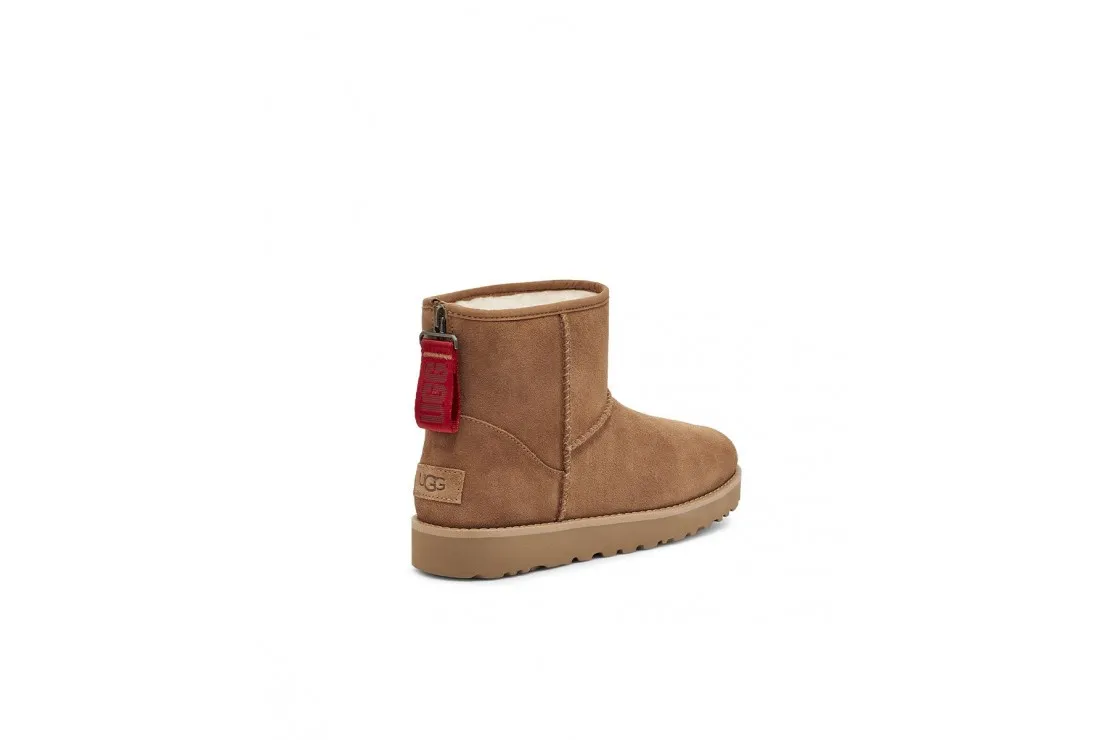 W CLASSIC MINI LOGO ZIP UGG