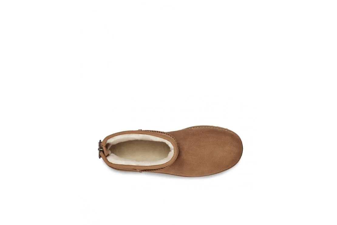 W CLASSIC MINI LOGO ZIP UGG