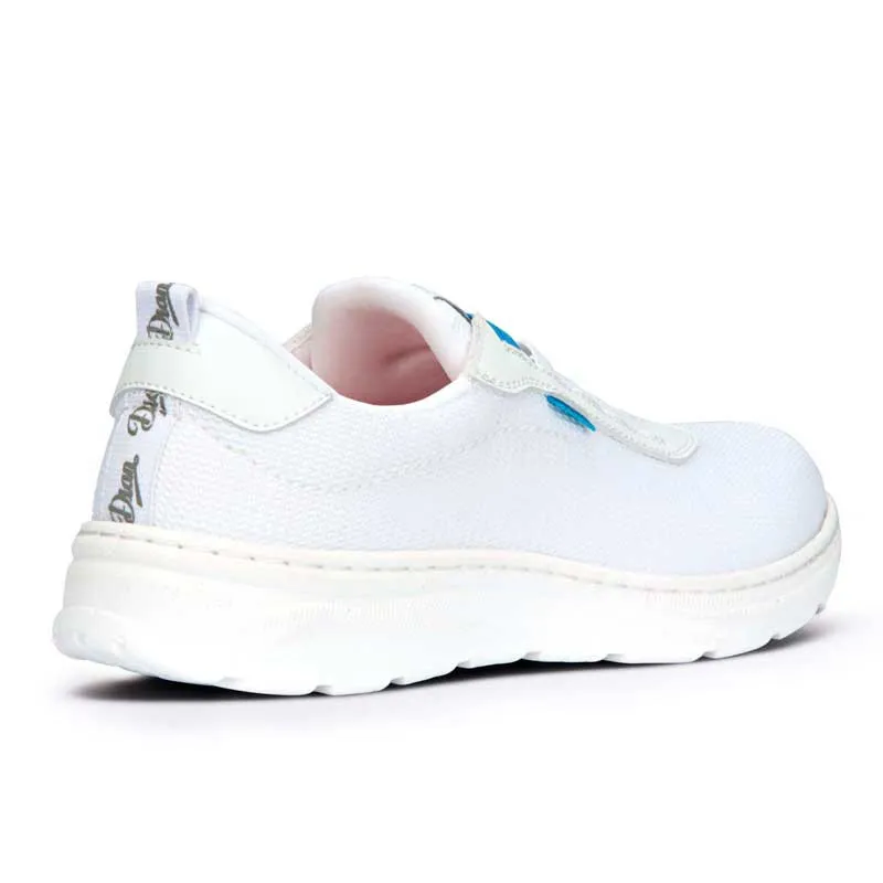 ZAPATILLA ALICANTE BLANCA CON CORDONES ELáSTICOS  DIAN
