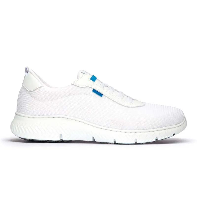 ZAPATILLA ALICANTE BLANCA CON CORDONES ELáSTICOS  DIAN