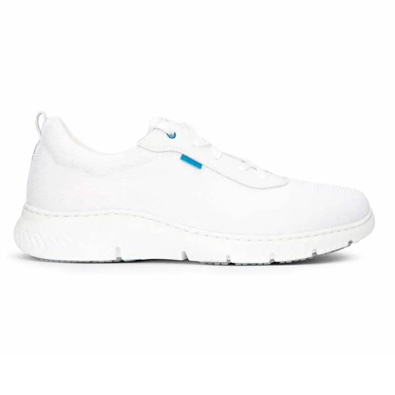ZAPATILLA BLANCA CON CORDONES SEUL  DIAN