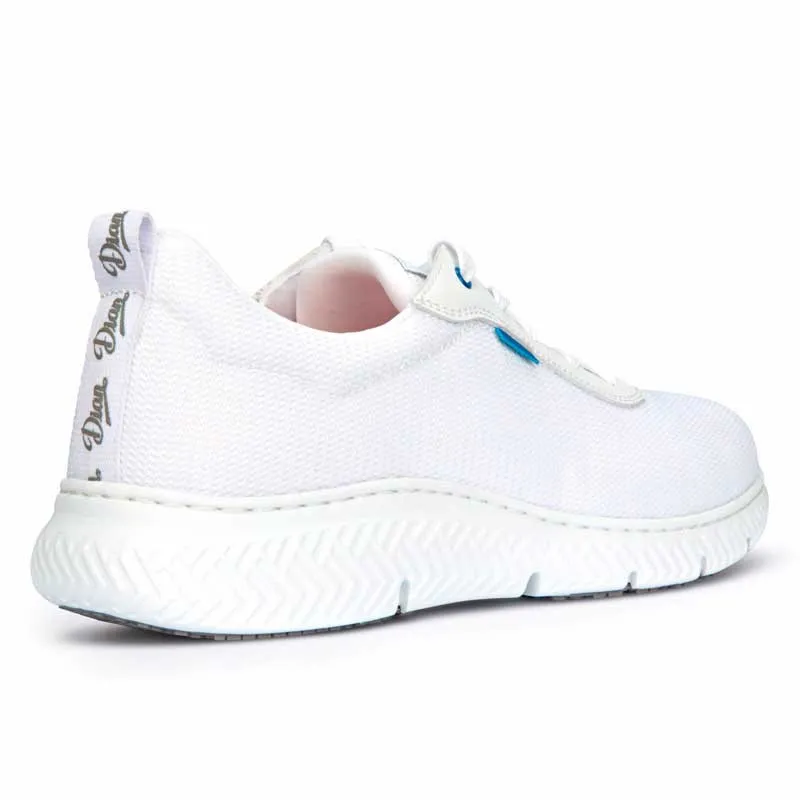 ZAPATILLA BLANCA CON CORDONES SEUL  DIAN